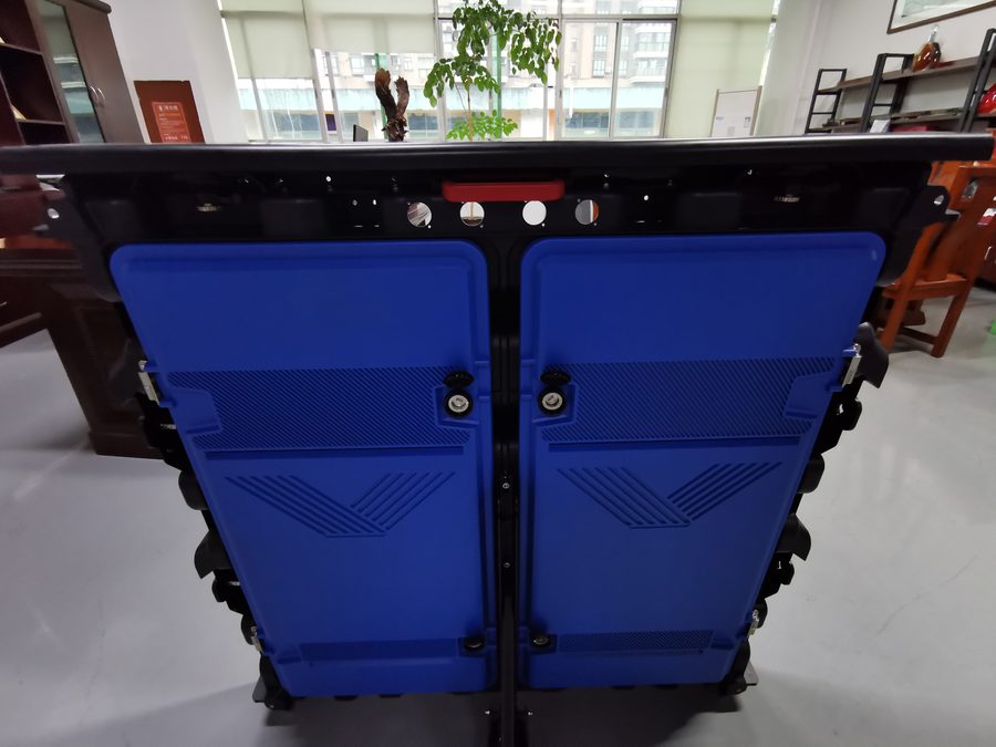 Caissons DEL de sport série MA960-S, vue arrière avec supports
